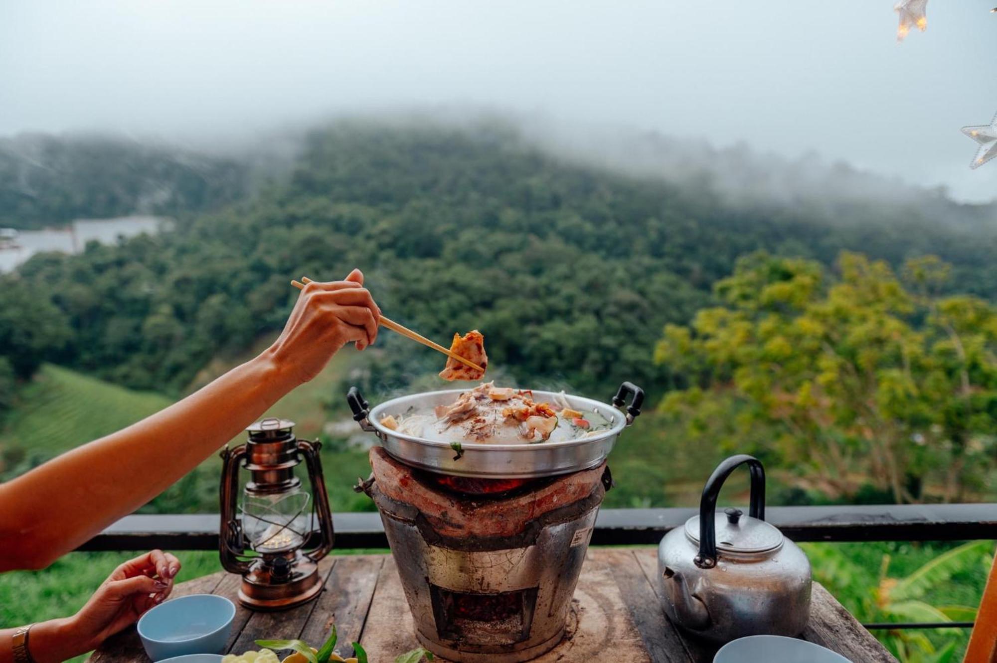 Mon Jam Phu Morinn Camping ม่อนแจ่ม מראה חיצוני תמונה